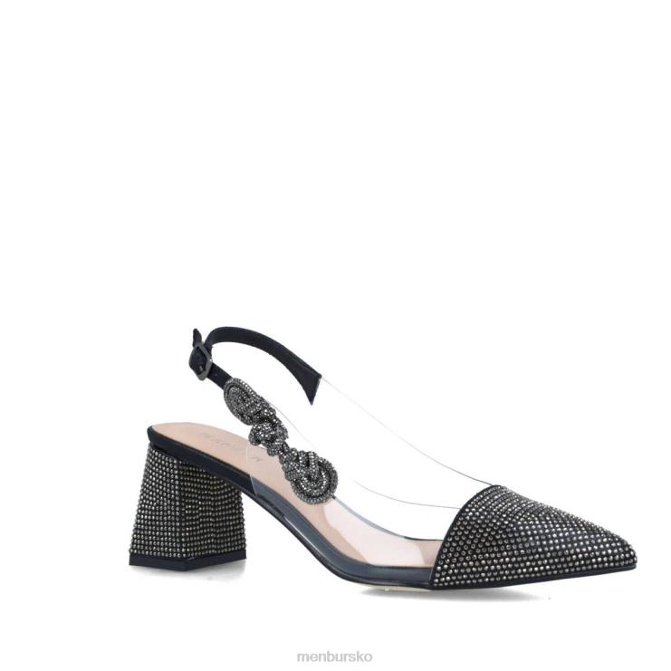 dk Menbur Kvinder perseus sort X288X5567 mellem og lave hæle