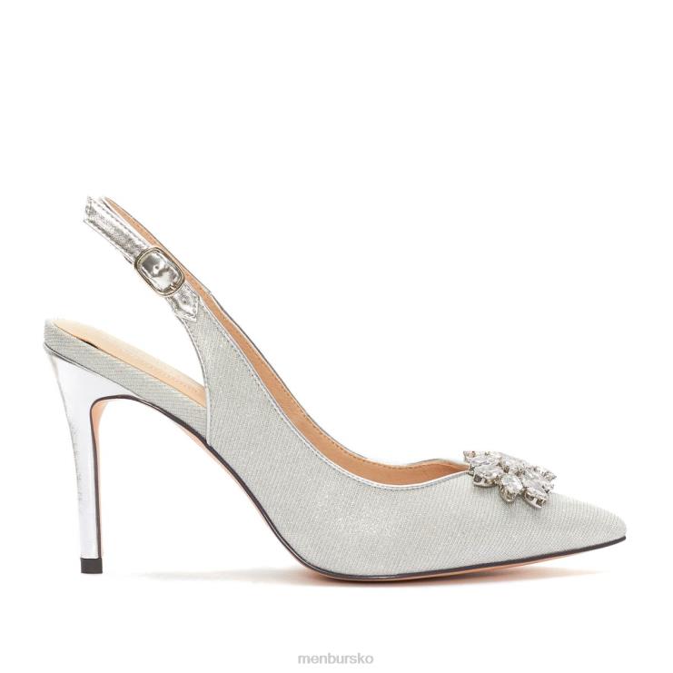 dk Menbur Kvinder pezzea sølv X288X1880 mellem og lave hæle