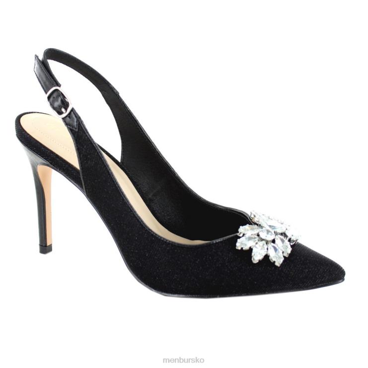 dk Menbur Kvinder pezzea sort X288X1818 mellem og lave hæle