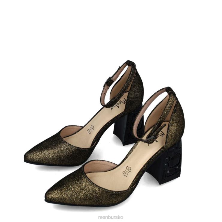 dk Menbur Kvinder pietersita sort X288X1667 mellem og lave hæle