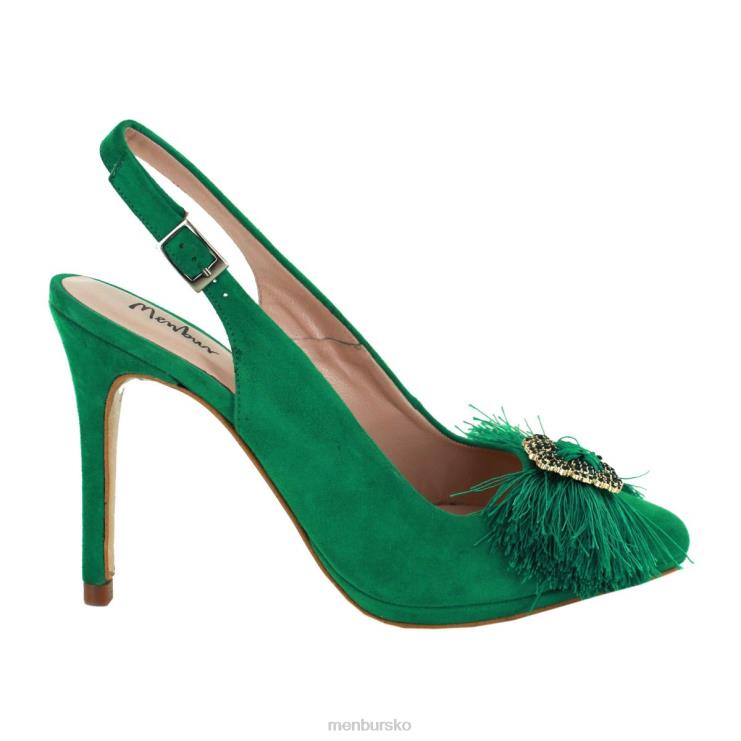 dk Menbur Kvinder potenza grøn X288X2016 mellem og lave hæle