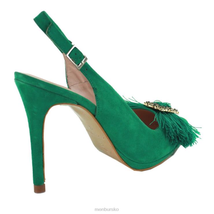 dk Menbur Kvinder potenza grøn X288X2016 mellem og lave hæle