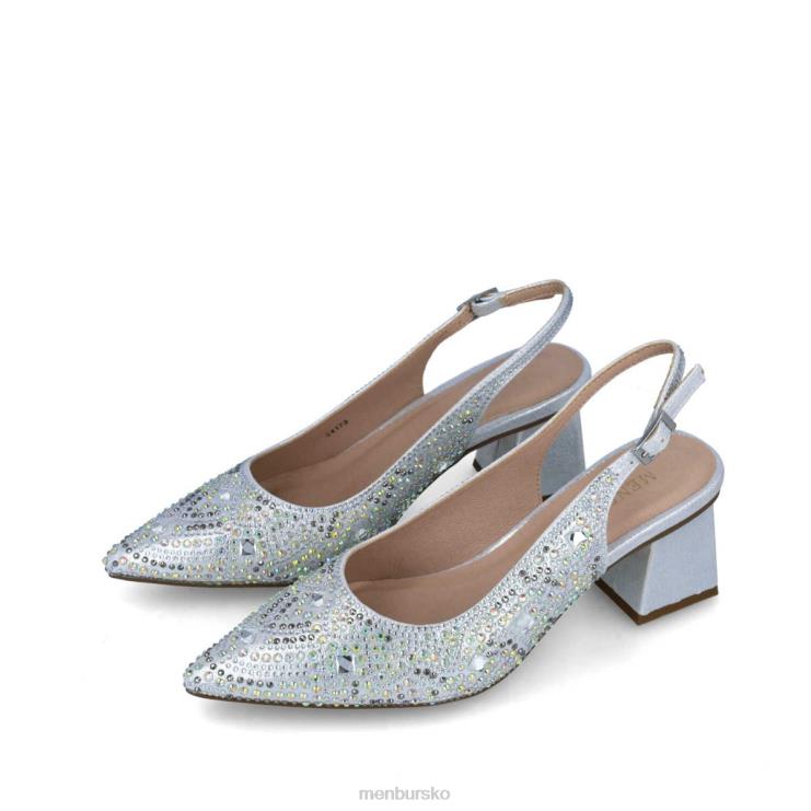 dk Menbur Kvinder procyon sølv X288X5582 mellem og lave hæle