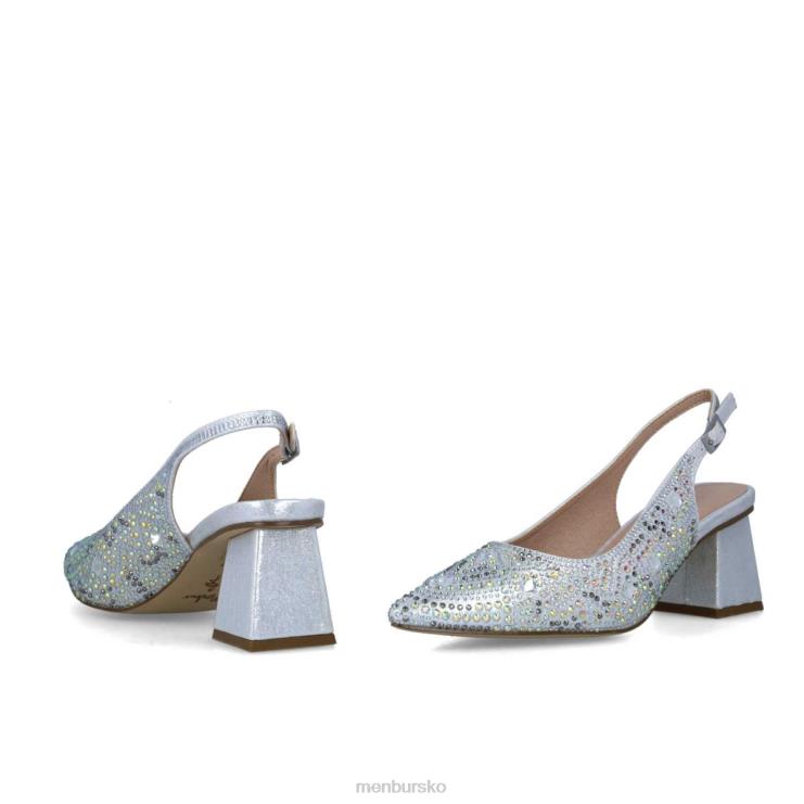 dk Menbur Kvinder procyon sølv X288X5582 mellem og lave hæle