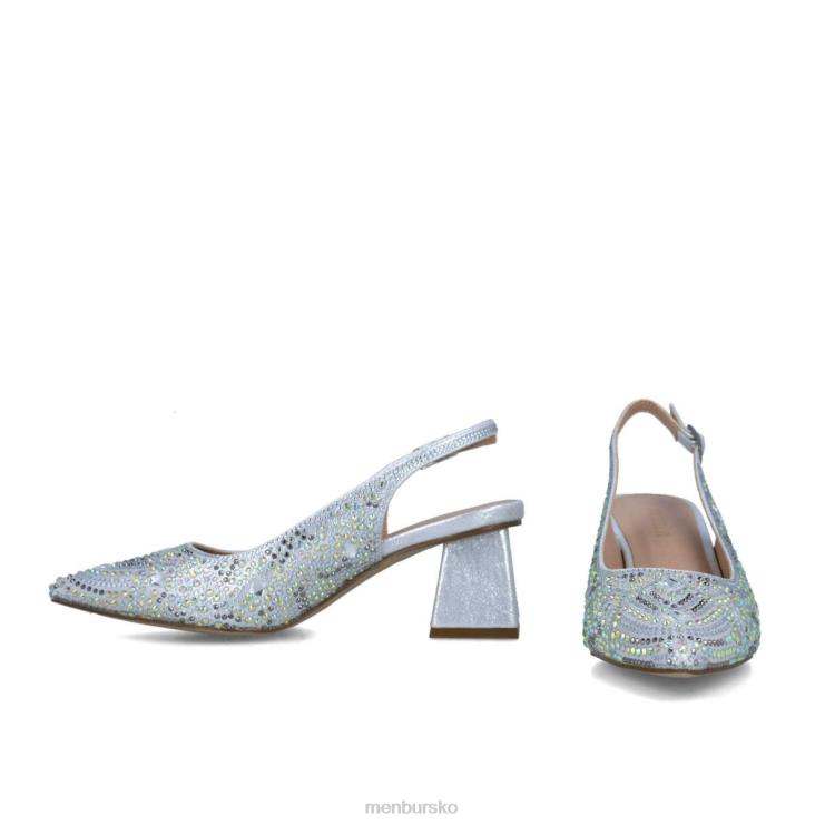 dk Menbur Kvinder procyon sølv X288X5582 mellem og lave hæle