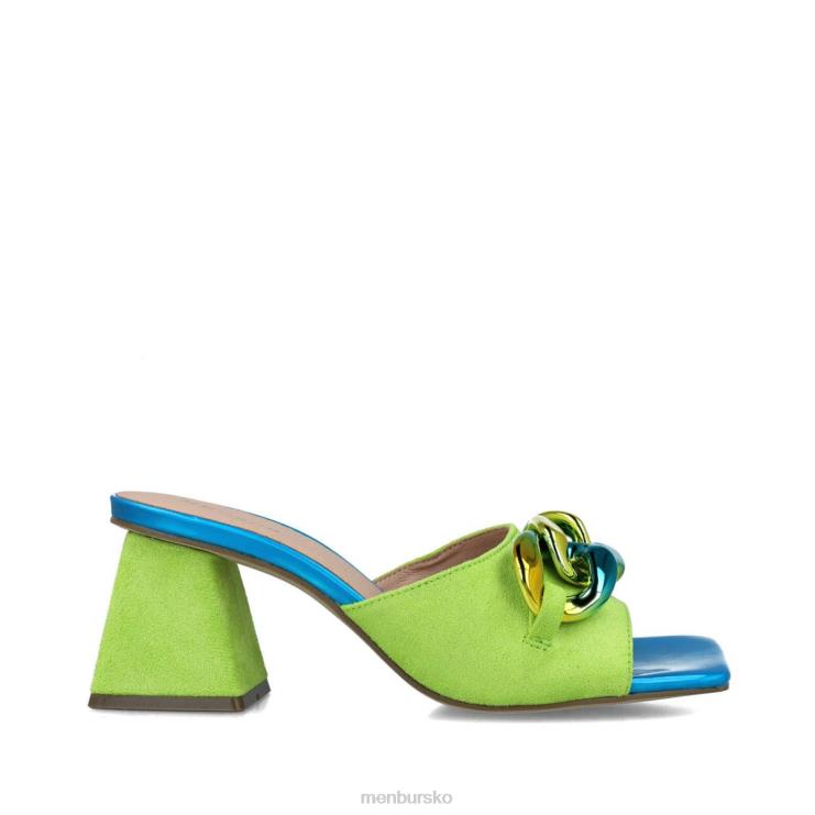 dk Menbur Kvinder reticuli grøn X288X5584 mellem og lave hæle