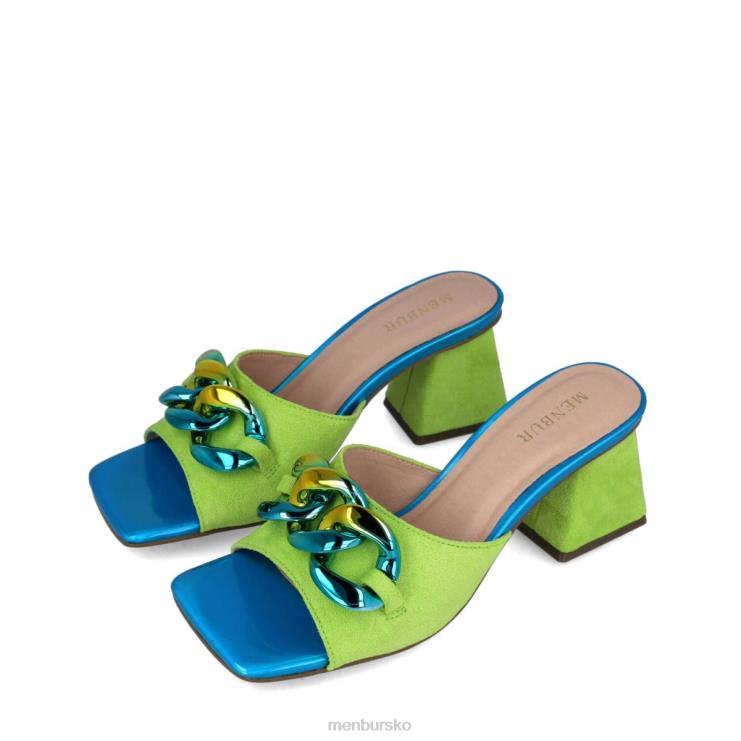 dk Menbur Kvinder reticuli grøn X288X5584 mellem og lave hæle