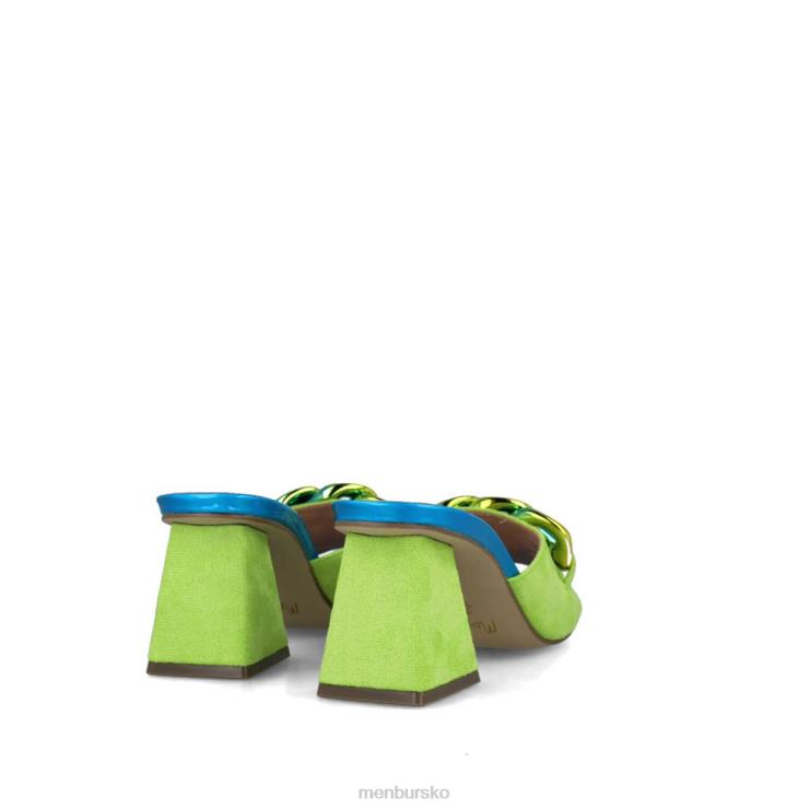 dk Menbur Kvinder reticuli grøn X288X5584 mellem og lave hæle