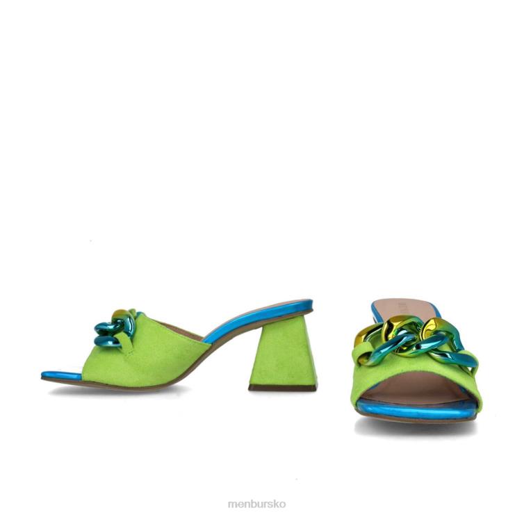 dk Menbur Kvinder reticuli grøn X288X5584 mellem og lave hæle