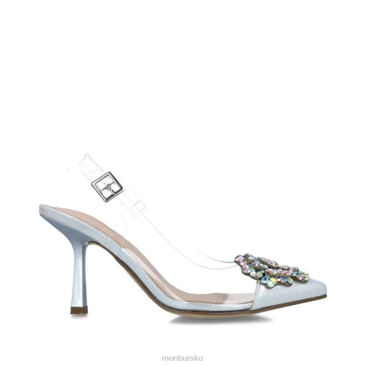 dk Menbur Kvinder retikulum sølv X288X1590 mellem og lave hæle