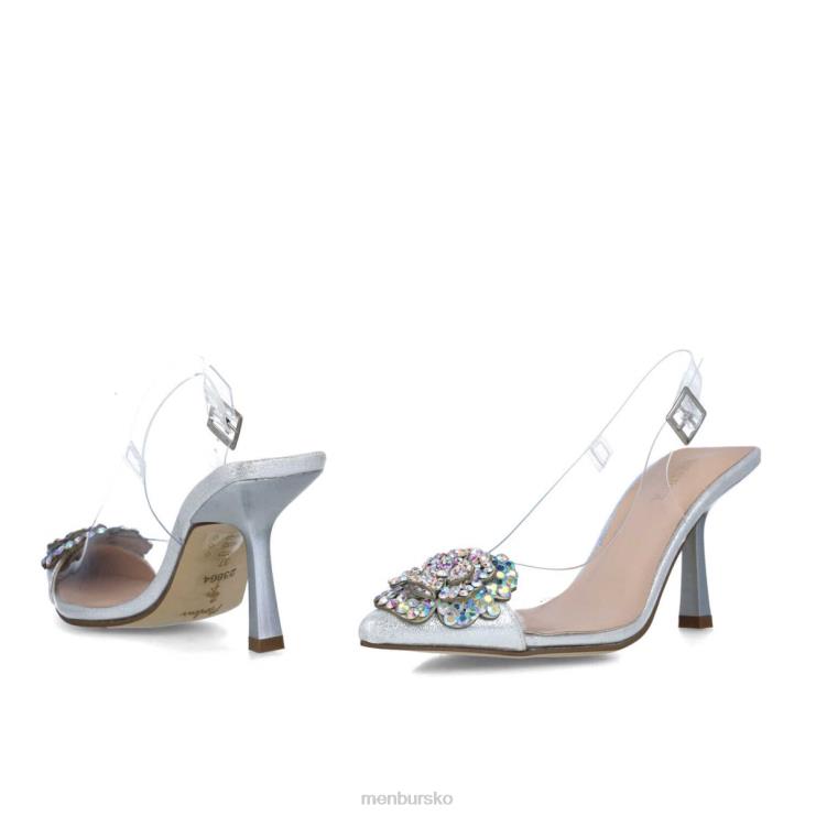 dk Menbur Kvinder retikulum sølv X288X1590 mellem og lave hæle