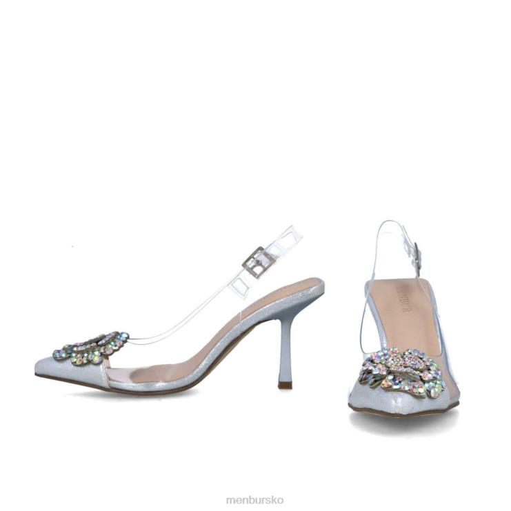 dk Menbur Kvinder retikulum sølv X288X1590 mellem og lave hæle