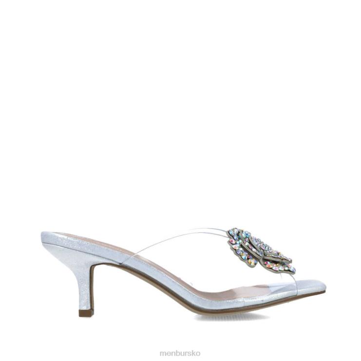 dk Menbur Kvinder retikulum sølv X288X5536 mellem og lave hæle