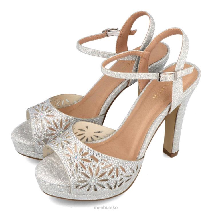 dk Menbur Kvinder secondo sølv X288X5917 mellem og lave hæle