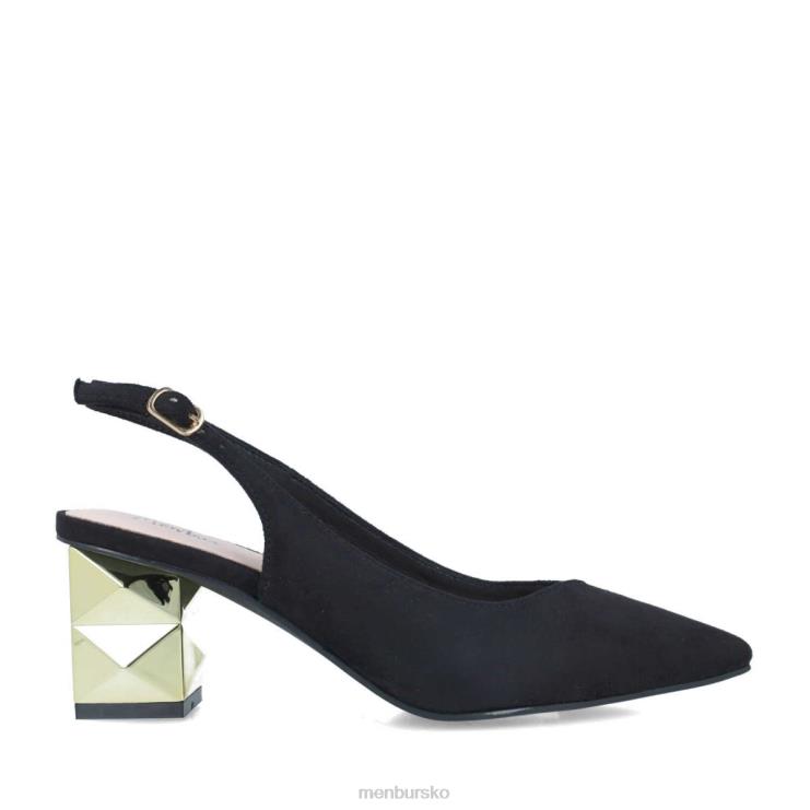 dk Menbur Kvinder serafinita sort X288X5633 mellem og lave hæle