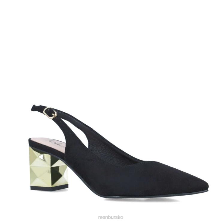 dk Menbur Kvinder serafinita sort X288X5633 mellem og lave hæle