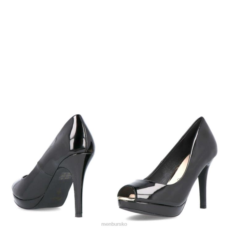 dk Menbur Kvinder sili sort X288X2107 mellem og lave hæle