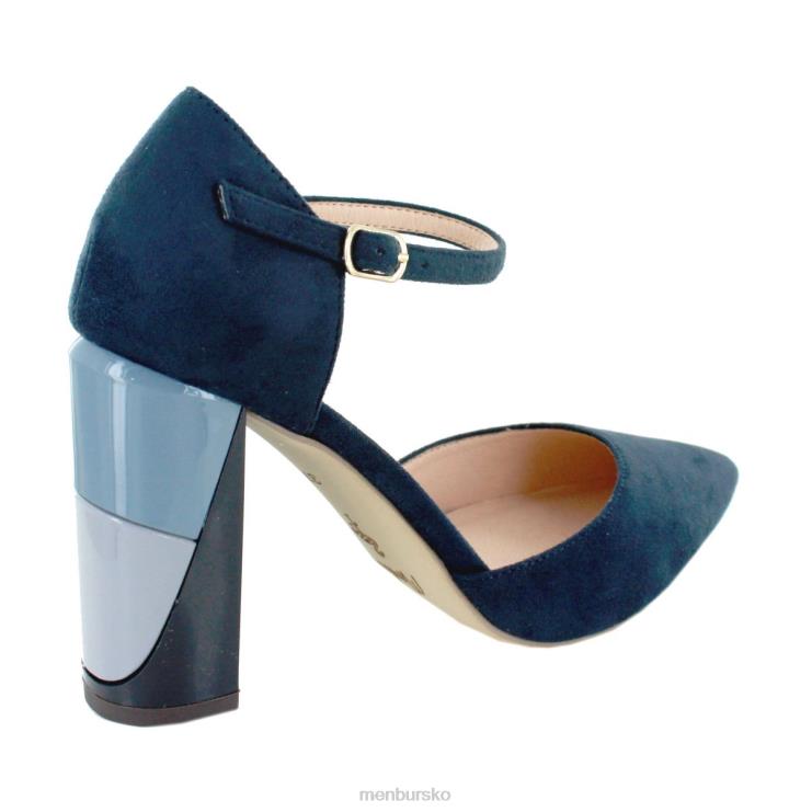 dk Menbur Kvinder solata mørkeblå X288X2144 mellem og lave hæle