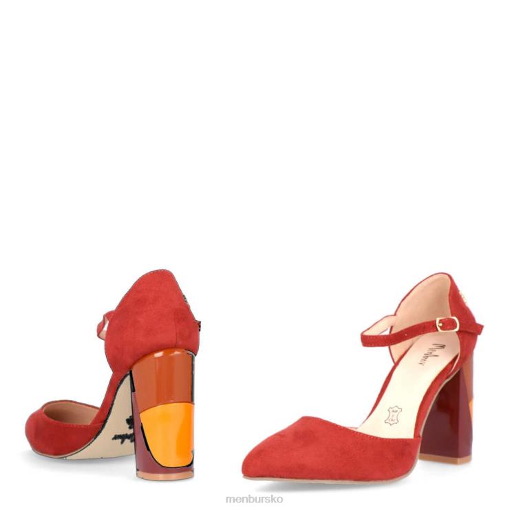 dk Menbur Kvinder solata orenge X288X2109 mellem og lave hæle