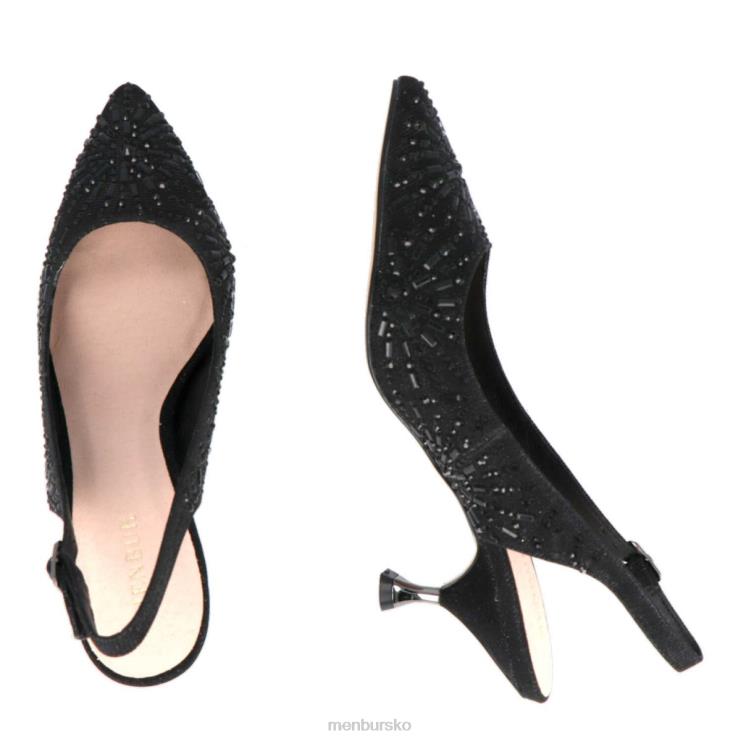 dk Menbur Kvinder solbiat 2 sort X288X2155 mellem og lave hæle