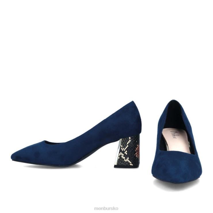 dk Menbur Kvinder solfara mørkeblå X288X1737 mellem og lave hæle