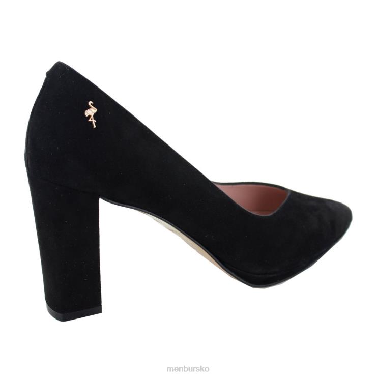 dk Menbur Kvinder solfara sort X288X2116 mellem og lave hæle