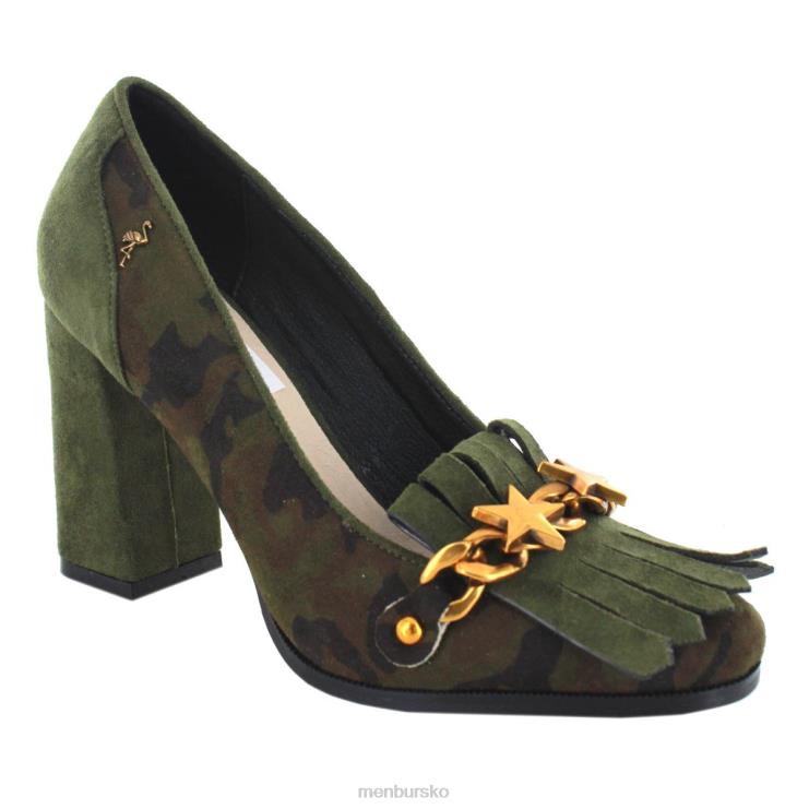 dk Menbur Kvinder sopralacroce grøn X288X2163 mellem og lave hæle