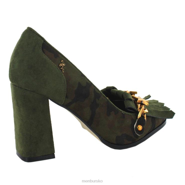 dk Menbur Kvinder sopralacroce grøn X288X2163 mellem og lave hæle