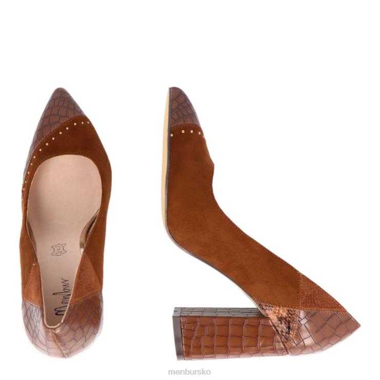 dk Menbur Kvinder sorgono 3 Brun X288X2151 mellem og lave hæle