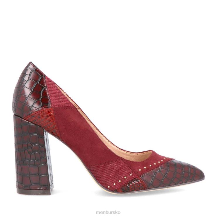 dk Menbur Kvinder sorgono 3 rød X288X2153 mellem og lave hæle