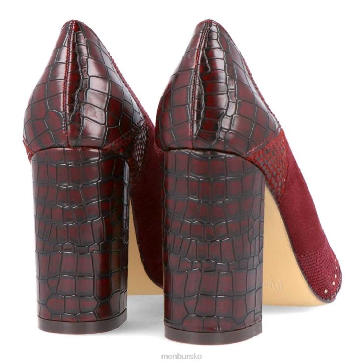 dk Menbur Kvinder sorgono 3 rød X288X2153 mellem og lave hæle