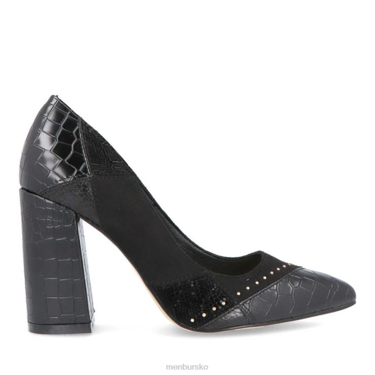 dk Menbur Kvinder sorgono 3 sort X288X2112 mellem og lave hæle