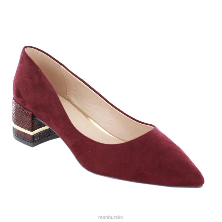 dk Menbur Kvinder sorgono rød X288X2150 mellem og lave hæle