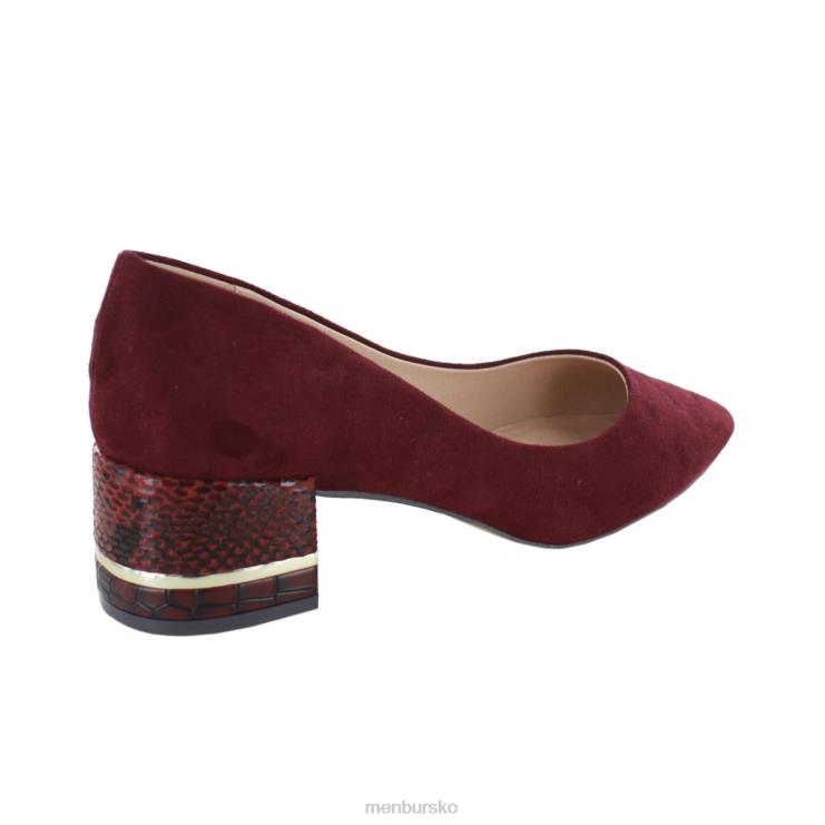 dk Menbur Kvinder sorgono rød X288X2150 mellem og lave hæle