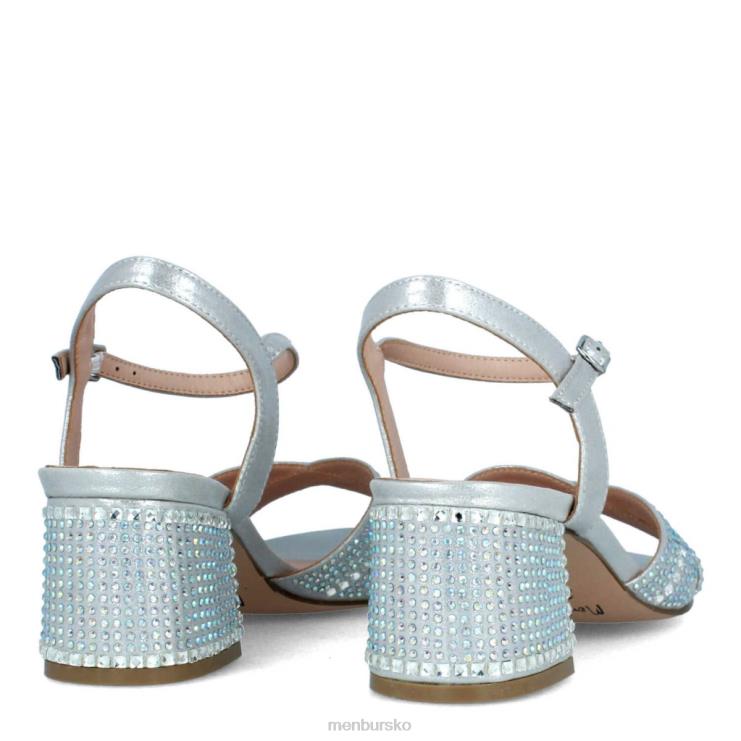 dk Menbur Kvinder sorisolo sølv X288X2159 mellem og lave hæle