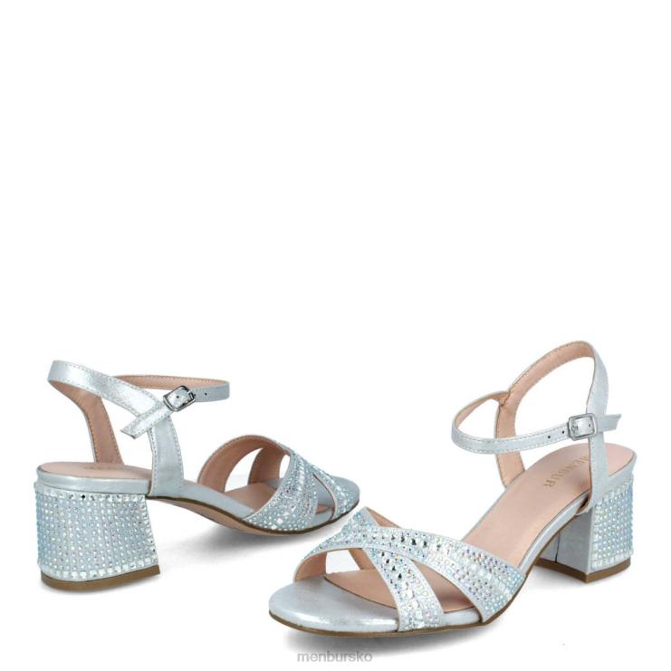 dk Menbur Kvinder sorisolo sølv X288X2159 mellem og lave hæle