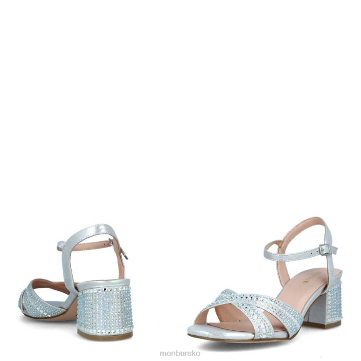 dk Menbur Kvinder sorisolo sølv X288X2159 mellem og lave hæle