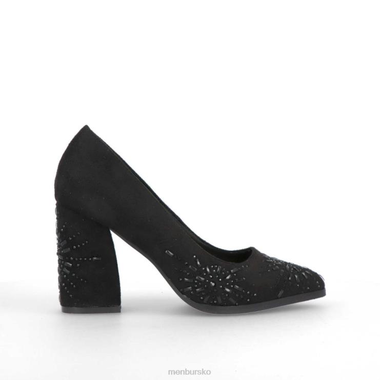 dk Menbur Kvinder sostasio sort X288X2110 mellem og lave hæle