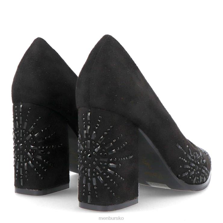 dk Menbur Kvinder sostasio sort X288X2110 mellem og lave hæle