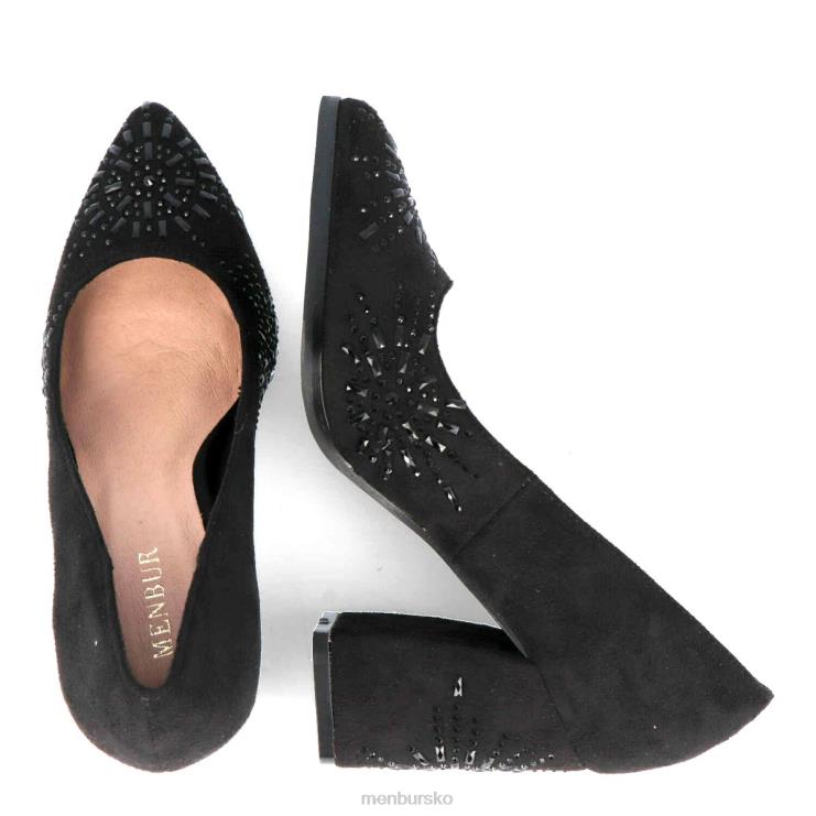 dk Menbur Kvinder sostasio sort X288X2110 mellem og lave hæle