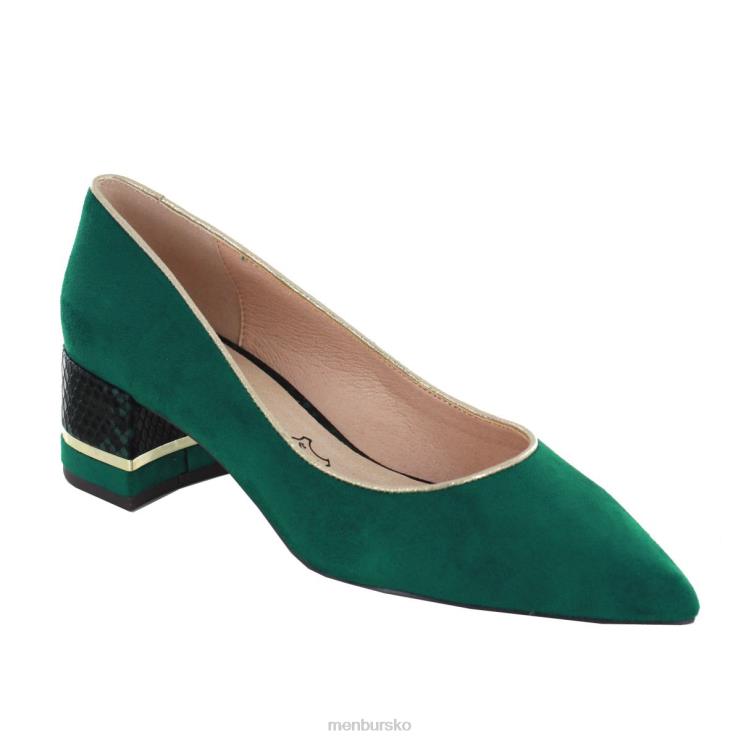 dk Menbur Kvinder stabil grøn X288X2120 mellem og lave hæle