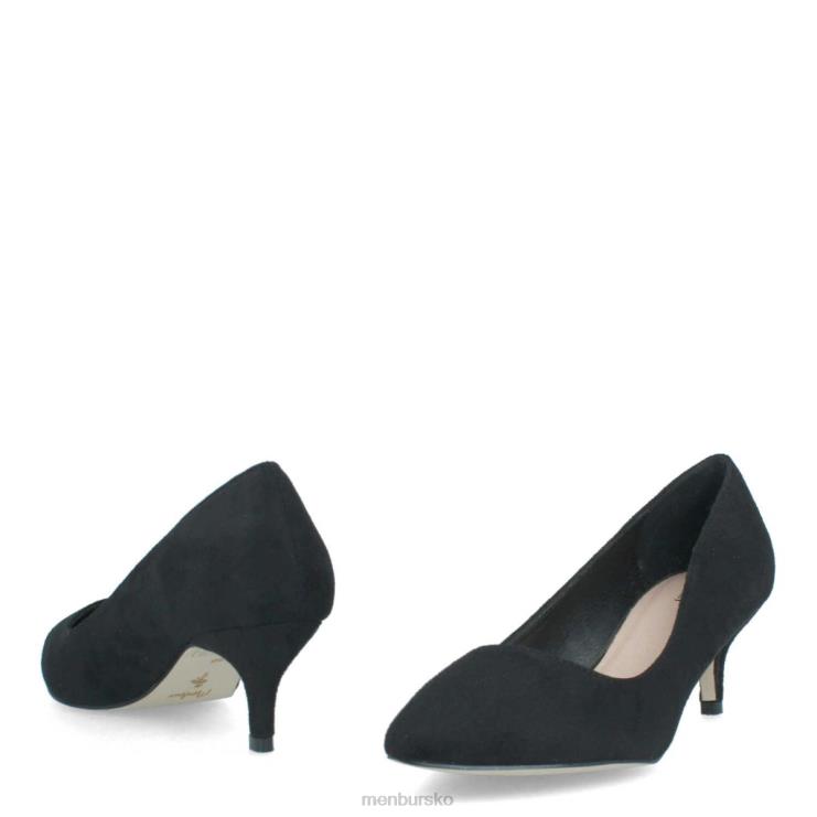 dk Menbur Kvinder stelvio sort X288X1936 mellem og lave hæle