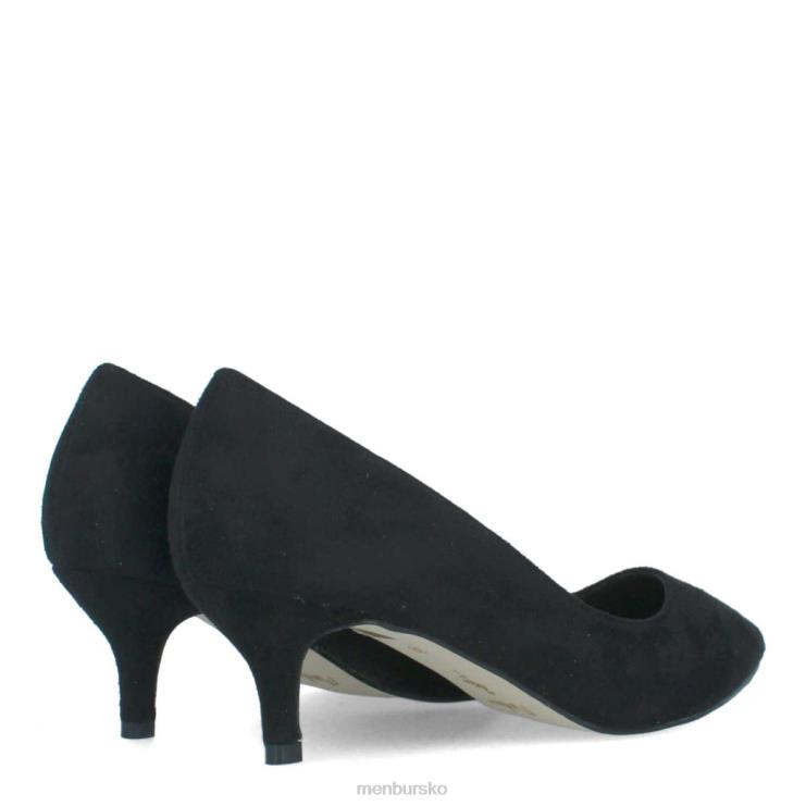 dk Menbur Kvinder stelvio sort X288X1936 mellem og lave hæle