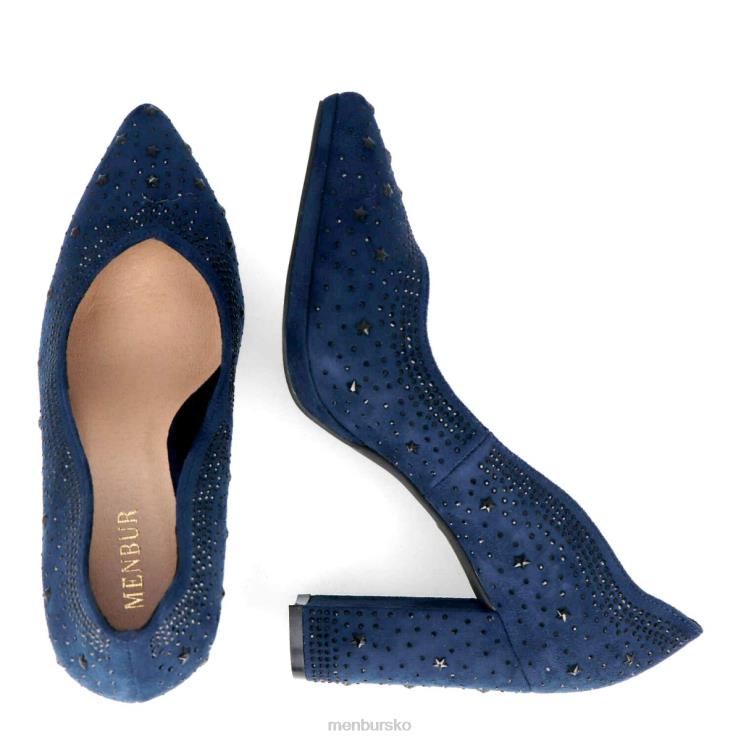 dk Menbur Kvinder sterpo mørkeblå X288X2166 mellem og lave hæle