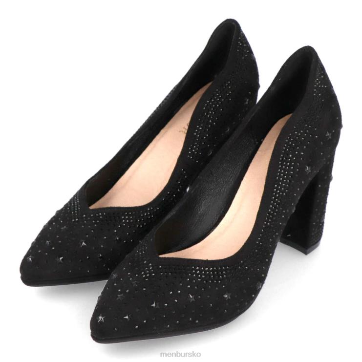 dk Menbur Kvinder sterpo sort X288X2119 mellem og lave hæle