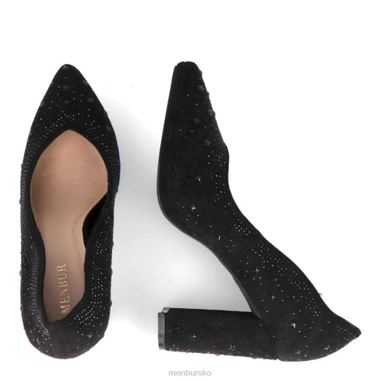 dk Menbur Kvinder sterpo sort X288X2119 mellem og lave hæle