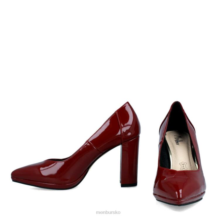 dk Menbur Kvinder stilo rød X288X1934 mellem og lave hæle