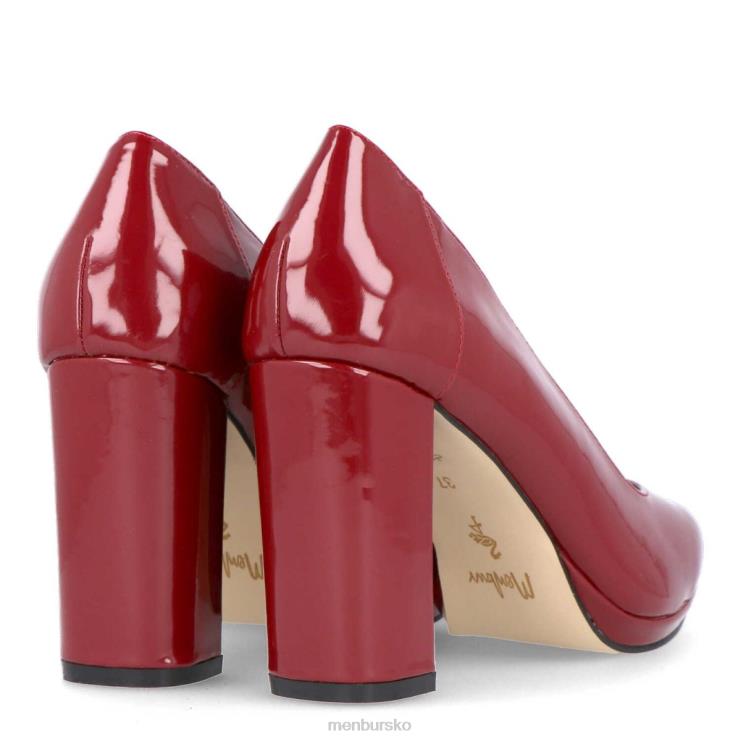 dk Menbur Kvinder stilo rød X288X1934 mellem og lave hæle