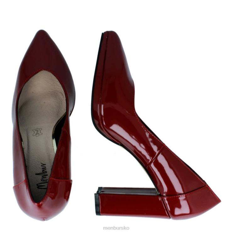 dk Menbur Kvinder stilo rød X288X1934 mellem og lave hæle