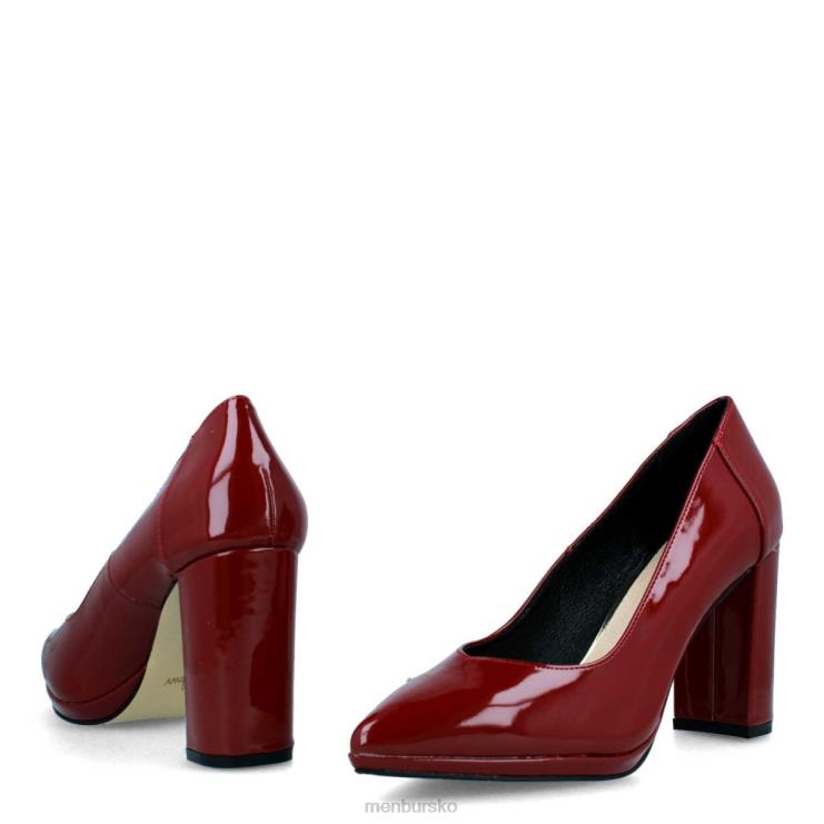 dk Menbur Kvinder stilo rød X288X1934 mellem og lave hæle